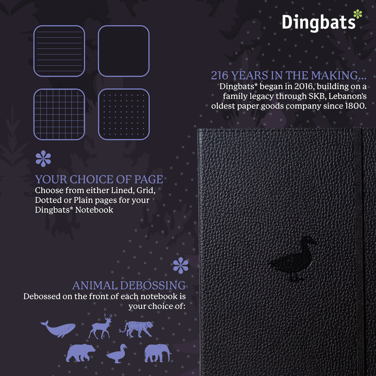 Black Duck A5+ (15.5 x 21.5 cm)