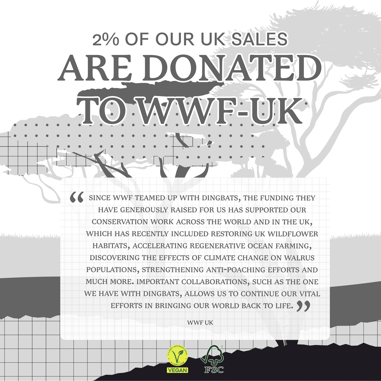 Grey Elephant A6 (9.5 x 14.5 cm)