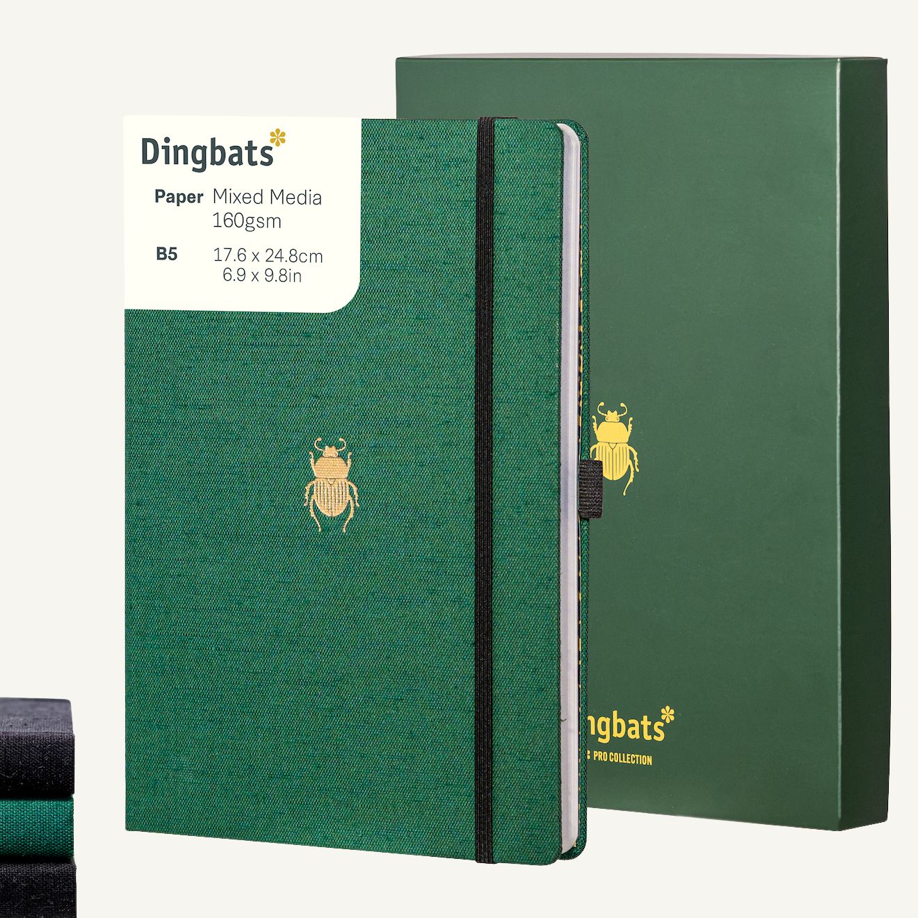 Green & Gold Beetle B5 (17.6 x 24.8 cm) with Gift Box