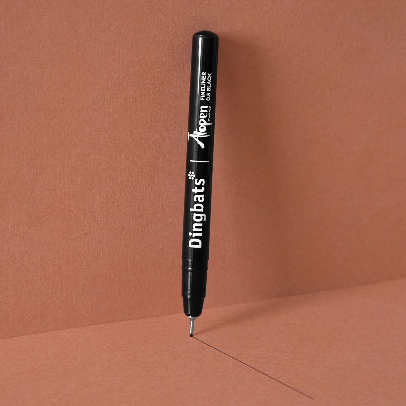 Black Fineliner - 0.5mm