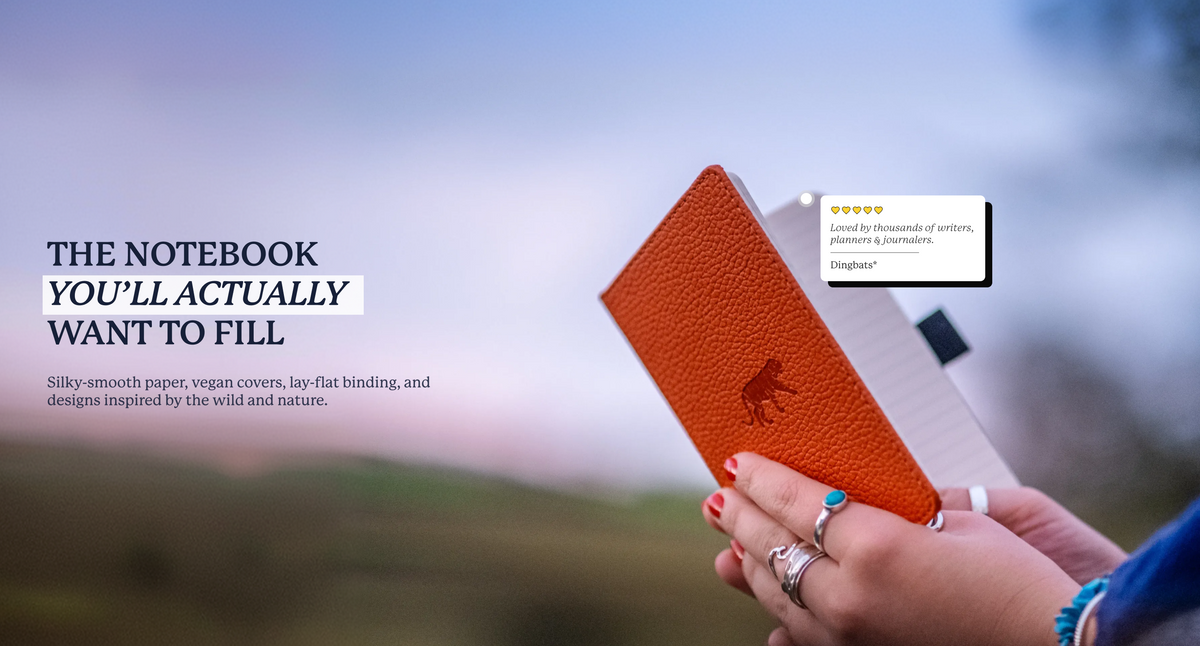 Dingbats* Notebooks: Eco-Friendly Notebooks & Bullet Journals
