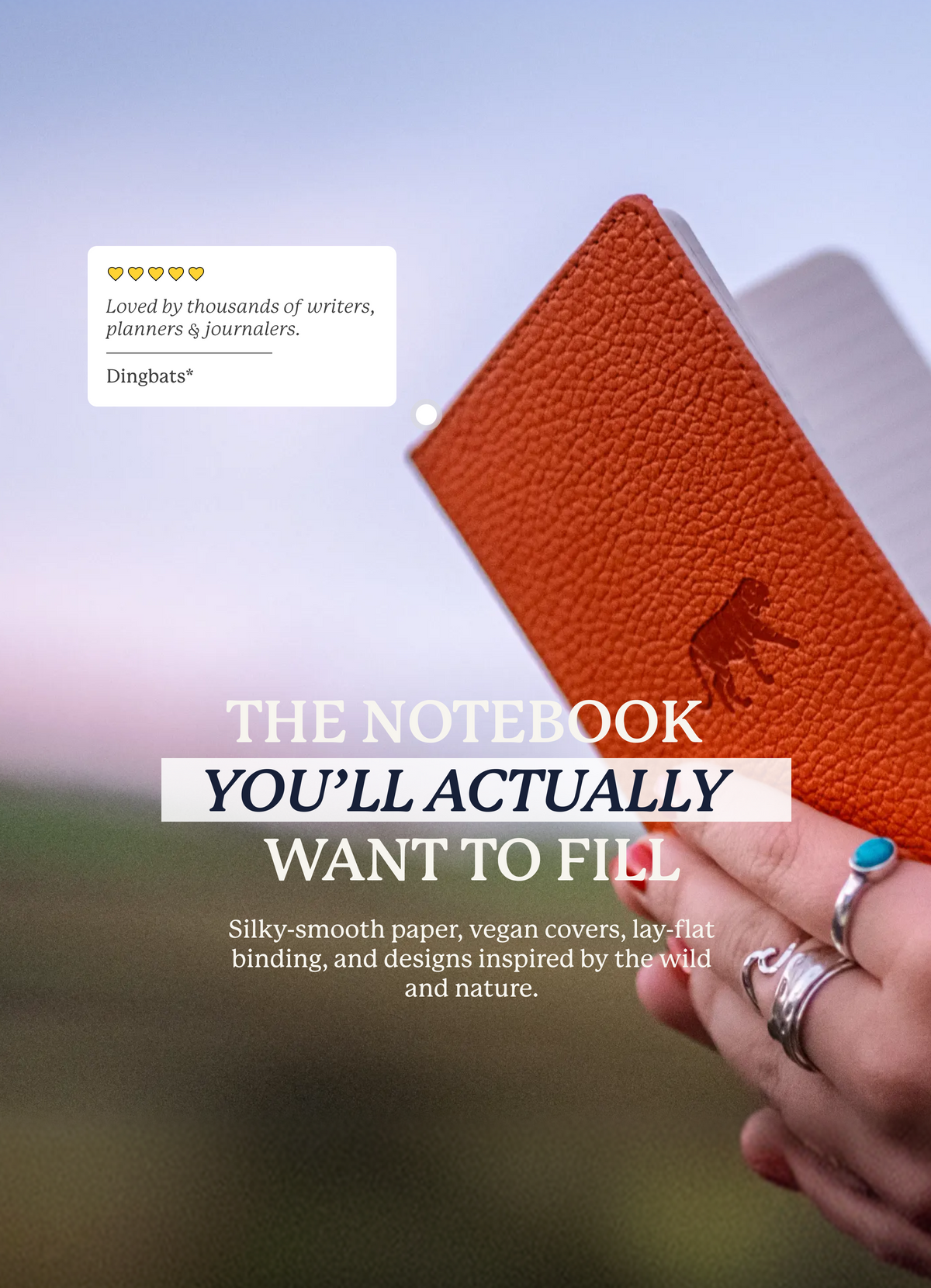Dingbats* Notebooks: Eco-Friendly Notebooks & Bullet Journals